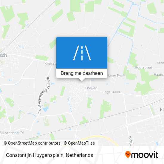 Constantijn Huygensplein kaart