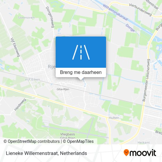 Lieneke Willemenstraat kaart