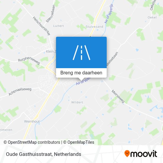 Oude Gasthuisstraat kaart