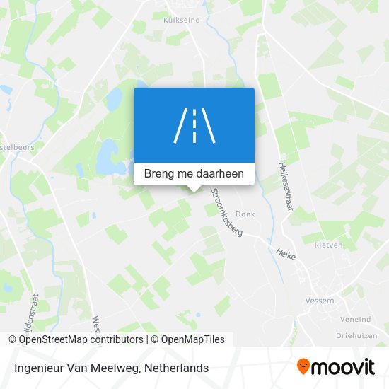 Ingenieur Van Meelweg kaart