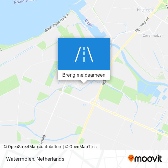 Watermolen kaart