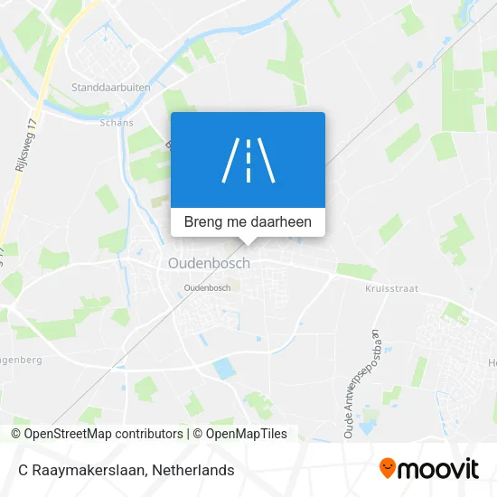 C Raaymakerslaan kaart