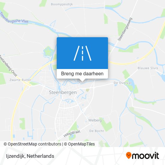 Ijzendijk kaart