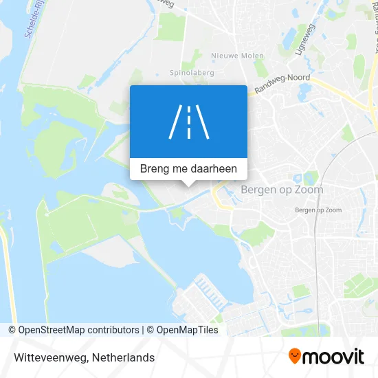 Witteveenweg kaart