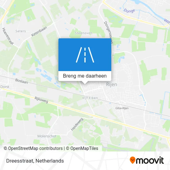Dreesstraat kaart