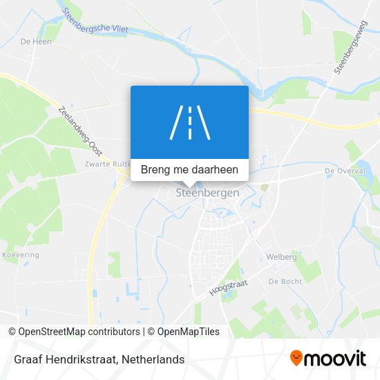 Graaf Hendrikstraat kaart