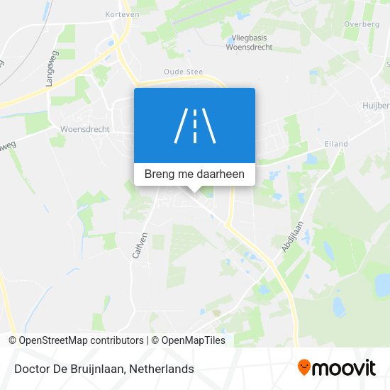 Doctor De Bruijnlaan kaart
