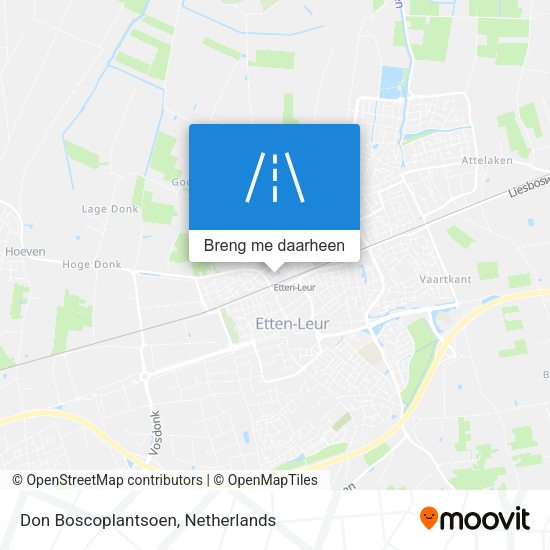 Don Boscoplantsoen kaart