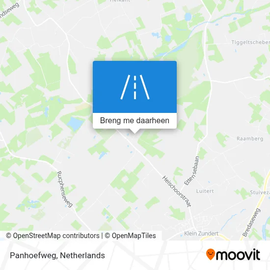 Panhoefweg kaart