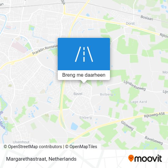 Margarethastraat kaart