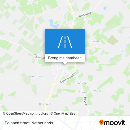 Polanenstraat kaart