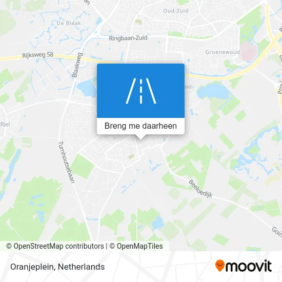 Oranjeplein kaart