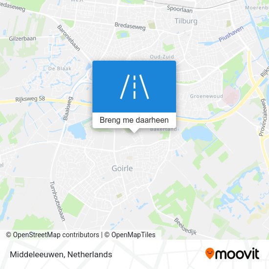 Middeleeuwen kaart