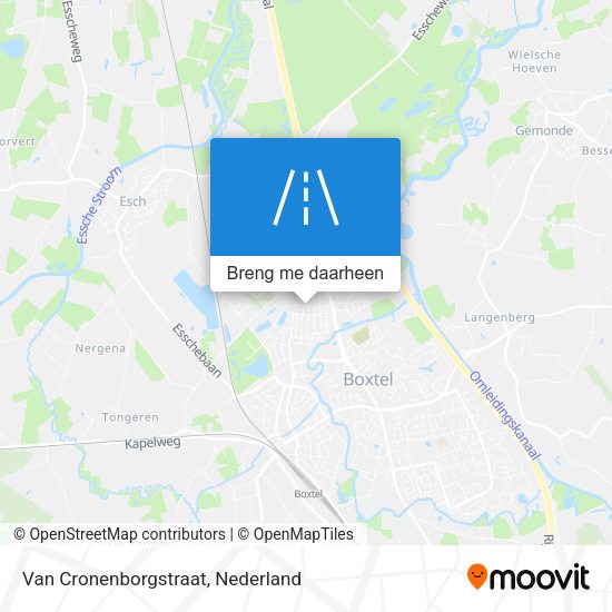 Van Cronenborgstraat kaart