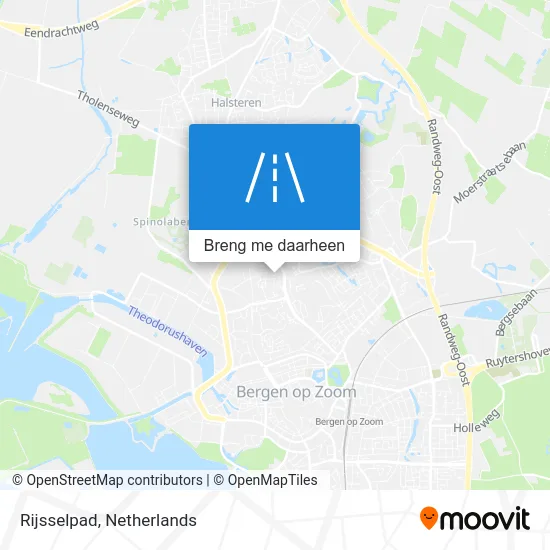 Rijsselpad kaart