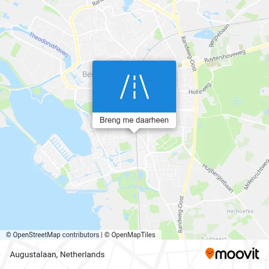 Augustalaan kaart