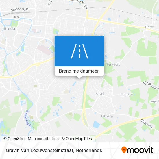 Gravin Van Leeuwensteinstraat kaart