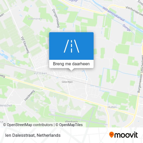 Ien Dalesstraat kaart