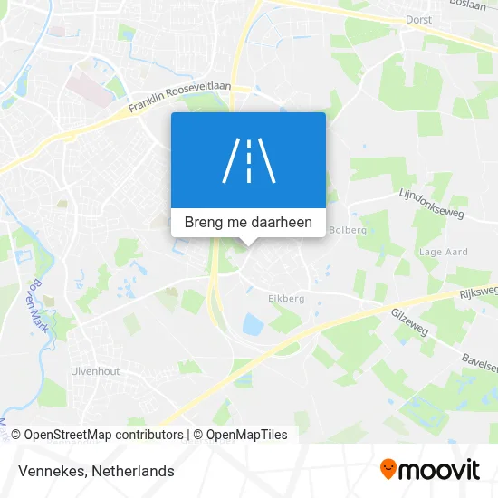 Vennekes kaart