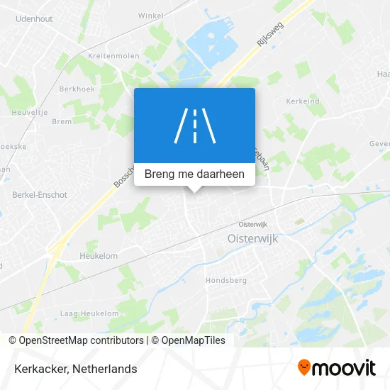 Kerkacker kaart