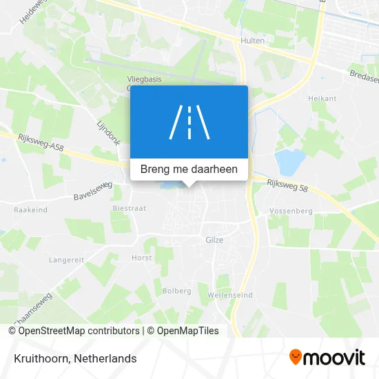 Kruithoorn kaart