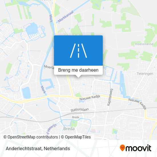 Anderlechtstraat kaart