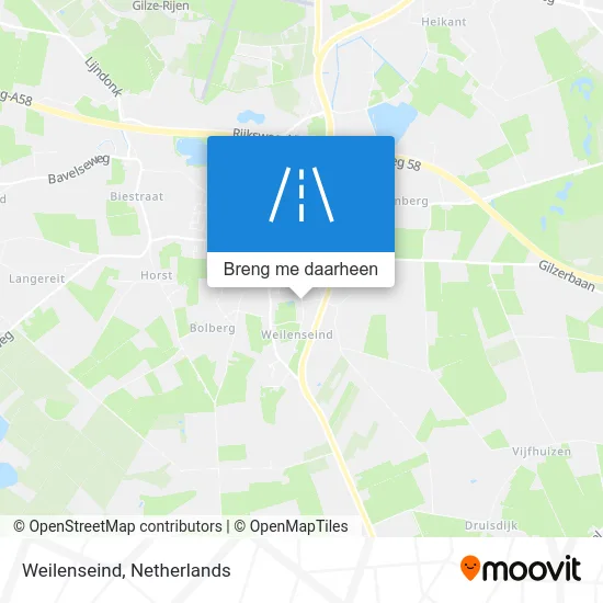 Weilenseind kaart