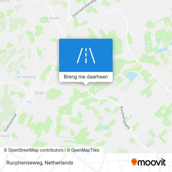 Rucphenseweg kaart