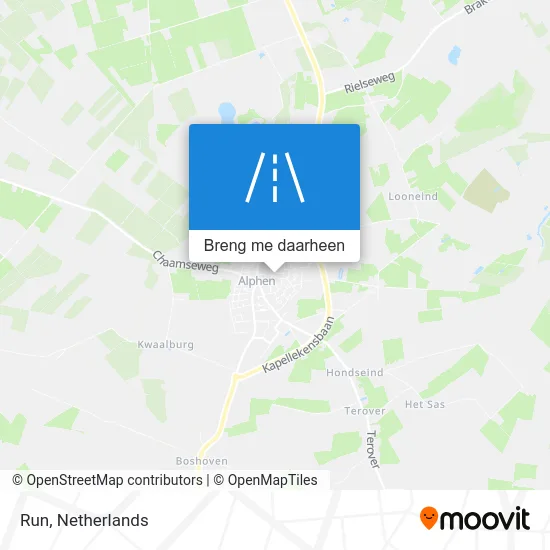Run kaart