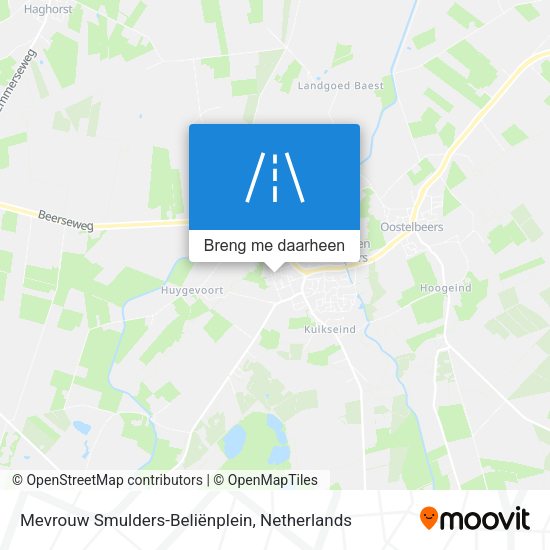 Mevrouw Smulders-Beliënplein kaart