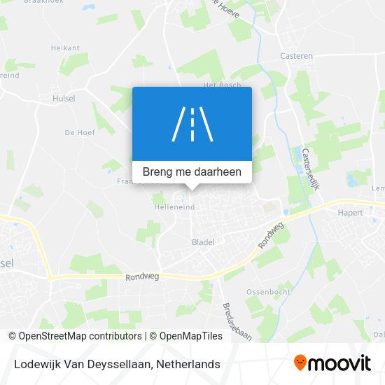 Lodewijk Van Deyssellaan kaart