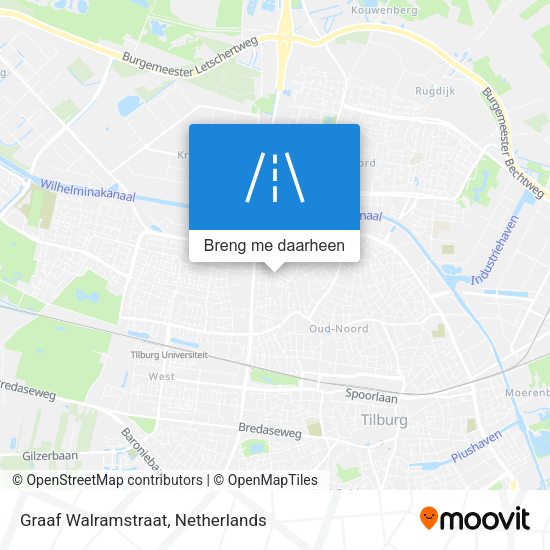 Graaf Walramstraat kaart