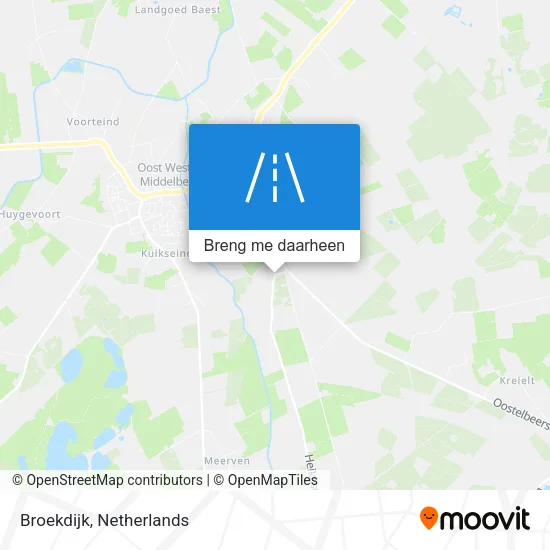 Broekdijk kaart