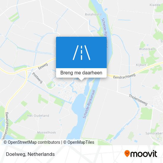 Doelweg kaart