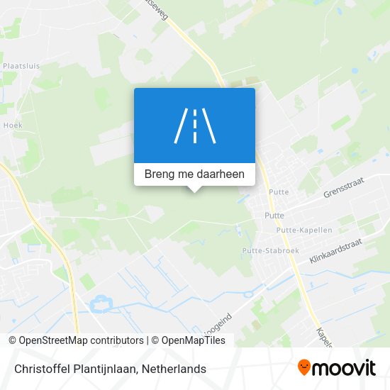 Christoffel Plantijnlaan kaart