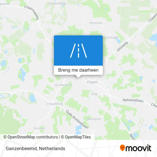 Ganzenbeemd kaart