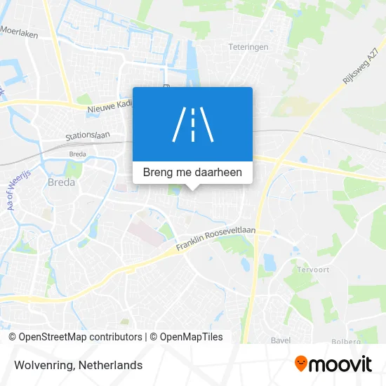 Wolvenring kaart