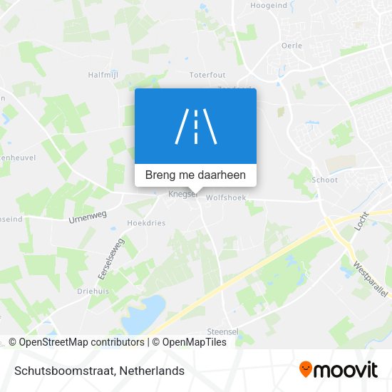 Schutsboomstraat kaart