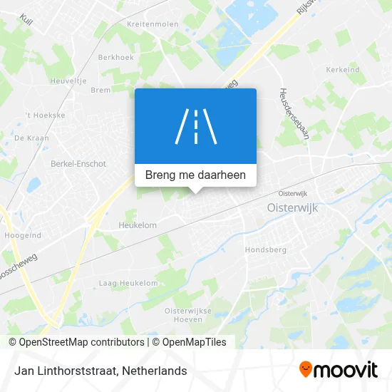 Jan Linthorststraat kaart