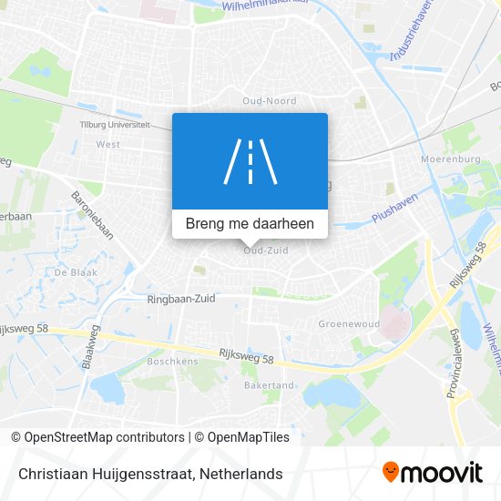 Christiaan Huijgensstraat kaart