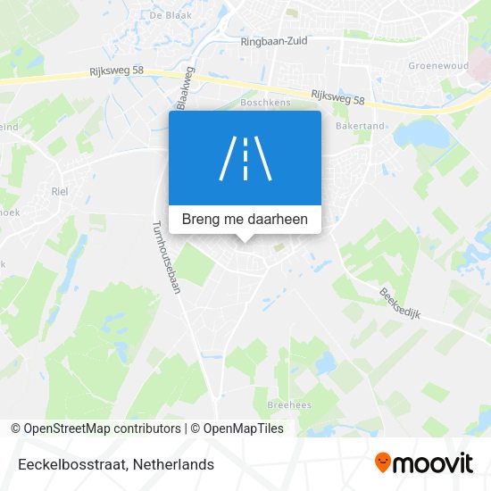 Eeckelbosstraat kaart