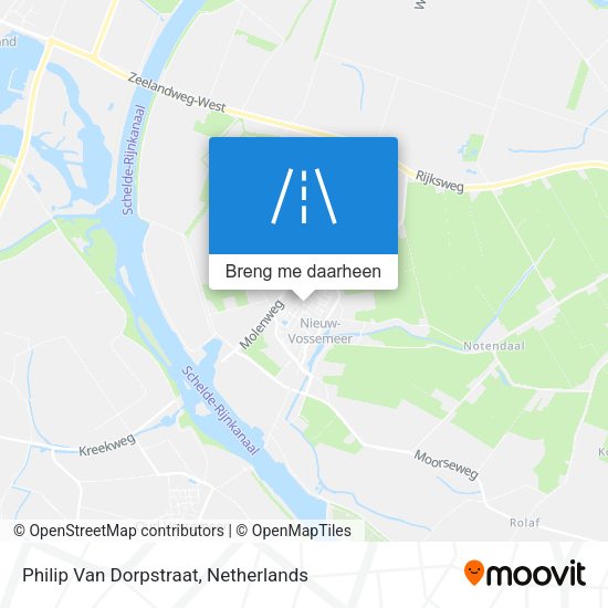 Philip Van Dorpstraat kaart