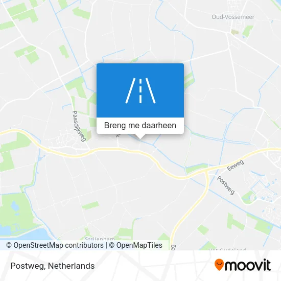 Postweg kaart