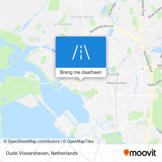Oude Vissershaven kaart