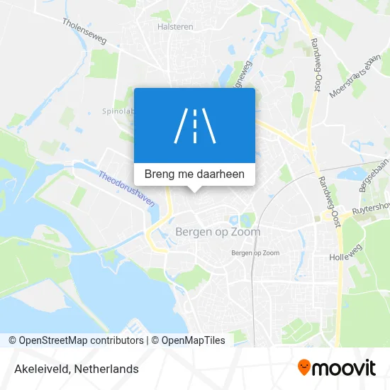 Akeleiveld kaart