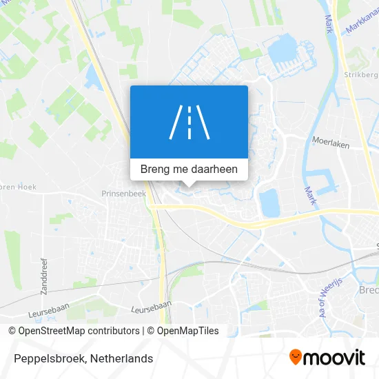 Peppelsbroek kaart