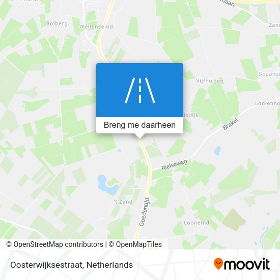 Oosterwijksestraat kaart