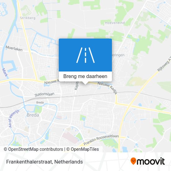 Frankenthalerstraat kaart