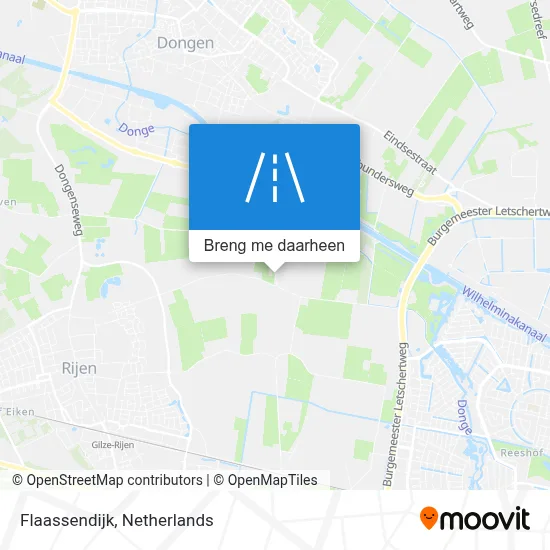 Flaassendijk kaart