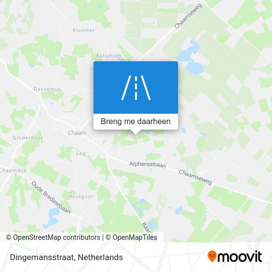 Dingemansstraat kaart